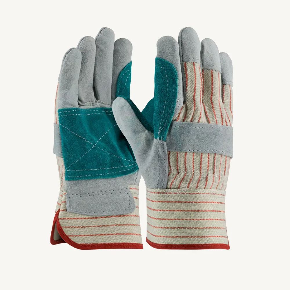 Double Palm Canvas Back Gloves