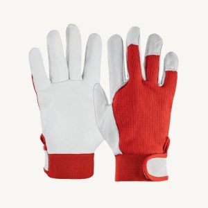 Grain Leather Assembling Gloves