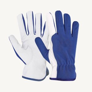 Grain Leather Assembling Gloves