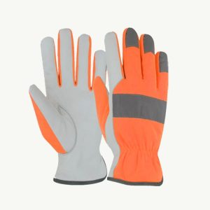Hi-Vis Split Leather Glove