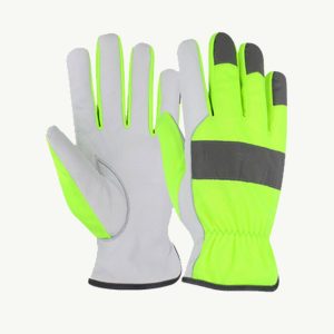 Hi-Vis Split Leather Glove