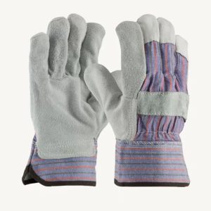 Single Palm Canvas Back Gloves