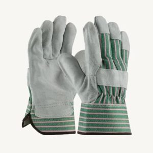 Single Palm Canvas Back Gloves