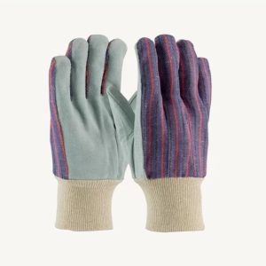 Coolie Gloves (Knit Wrist Cuff) (Natural)